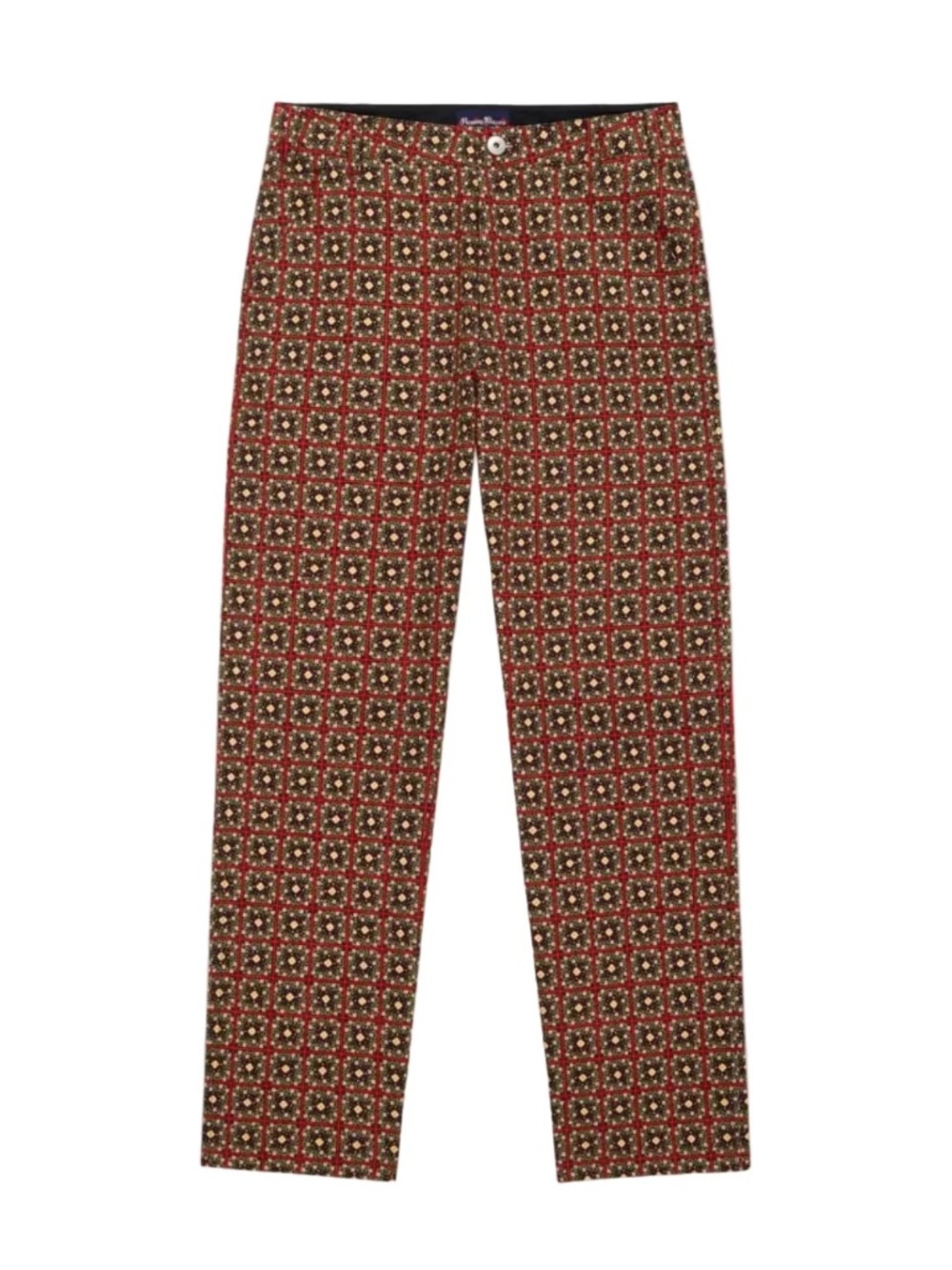 Rowing Blazers Canvas Workwear Pants Geometric Floral sz 30 & 32 NWT